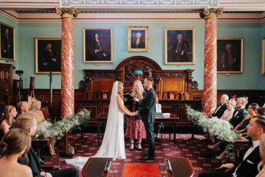 Wedding in the Council Chamber, Amy Sanders
